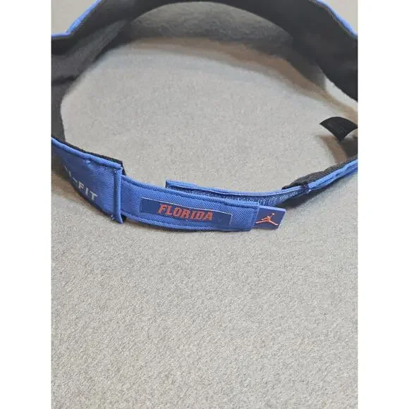 Nike Florida Gators Visor Blue Strapback Jordan Jumpman Air NCAA University - Picture 3 of 10